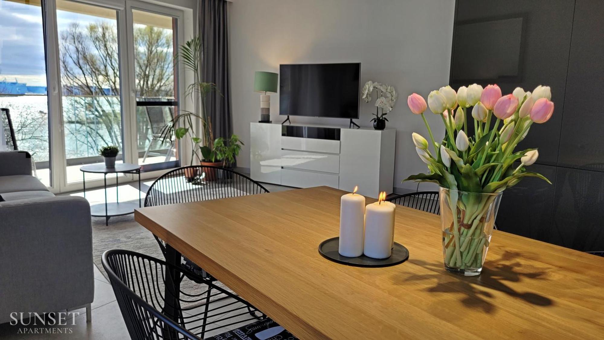 Sunset Apartments - Flotylla. Widok Na Port + Parking. Swinoujscie Dış mekan fotoğraf